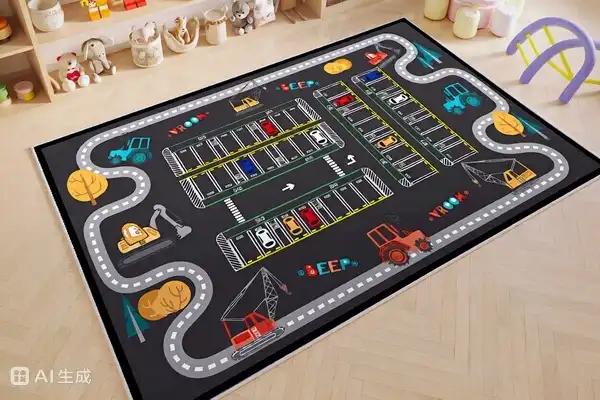 Top-rated board game rugs for kids